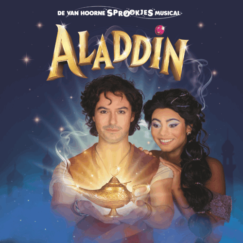 aladdin met magische lamp