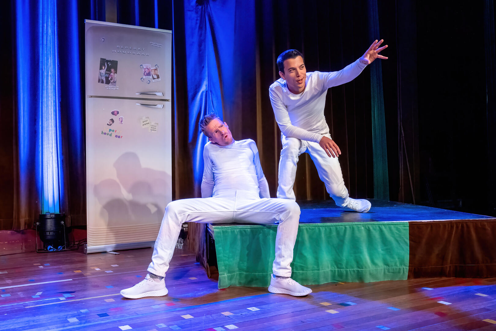 Andries Tunru en Stefan Hendrikx