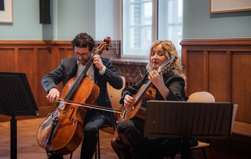 Carla Maffioletti sopraan & Luis Andrade cello in Museum W