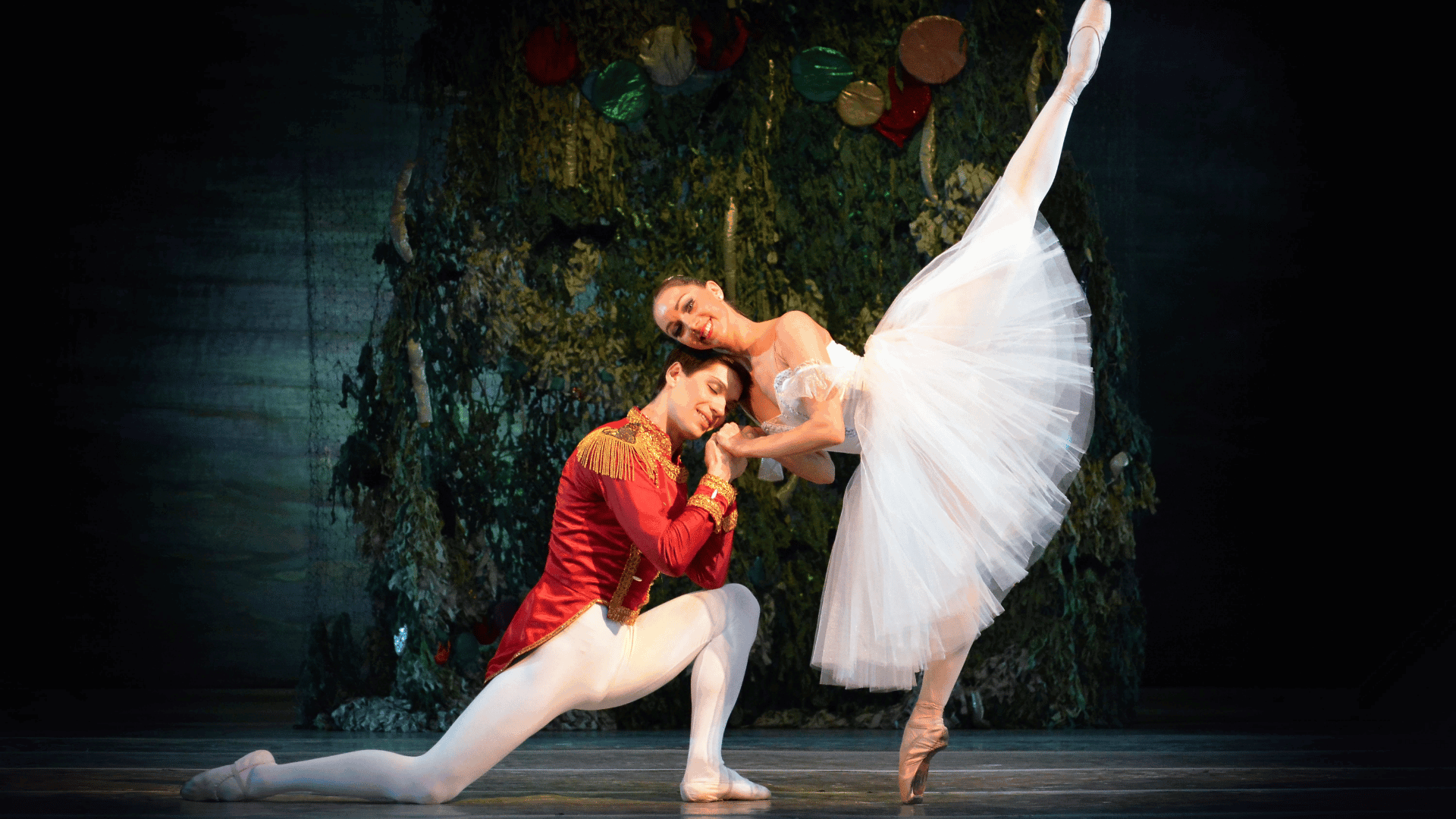 man en vrouw dansen ballet