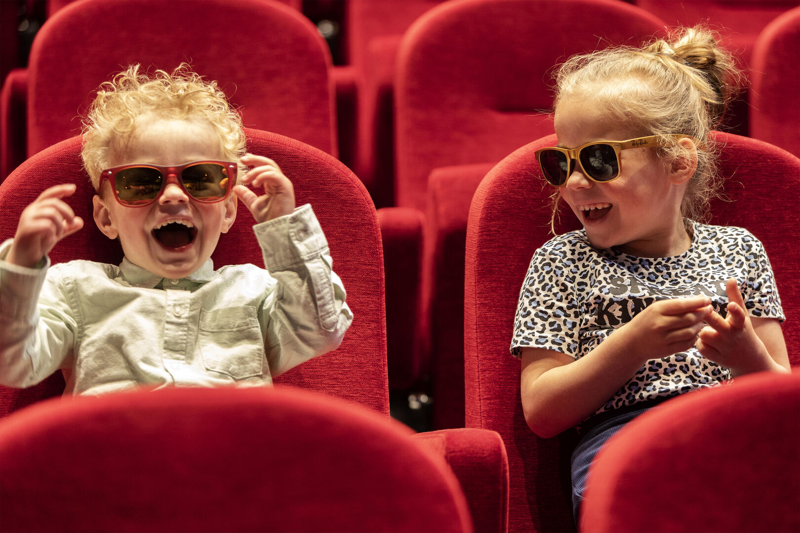 Kinderen van 2 t/m 12 jaar gratis naar het theater