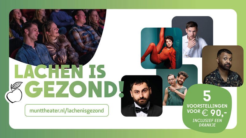 Lachen is gezond cabaretserie