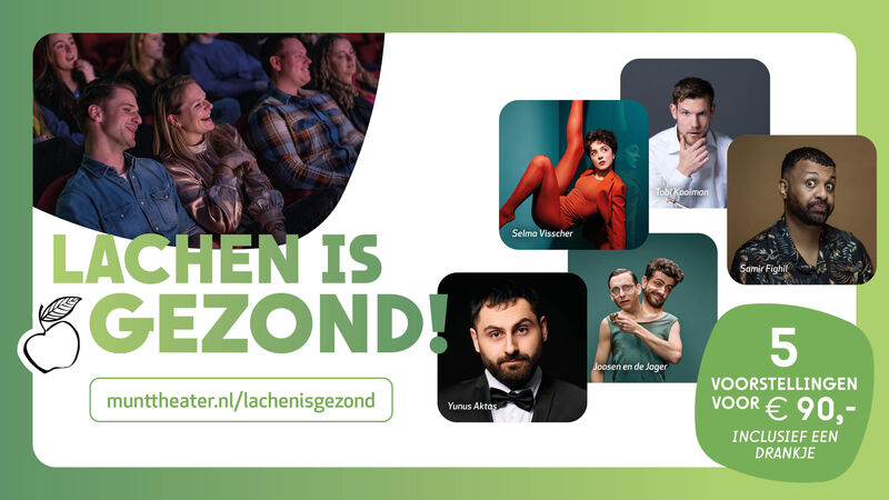 Lachen is gezond cabaretserie