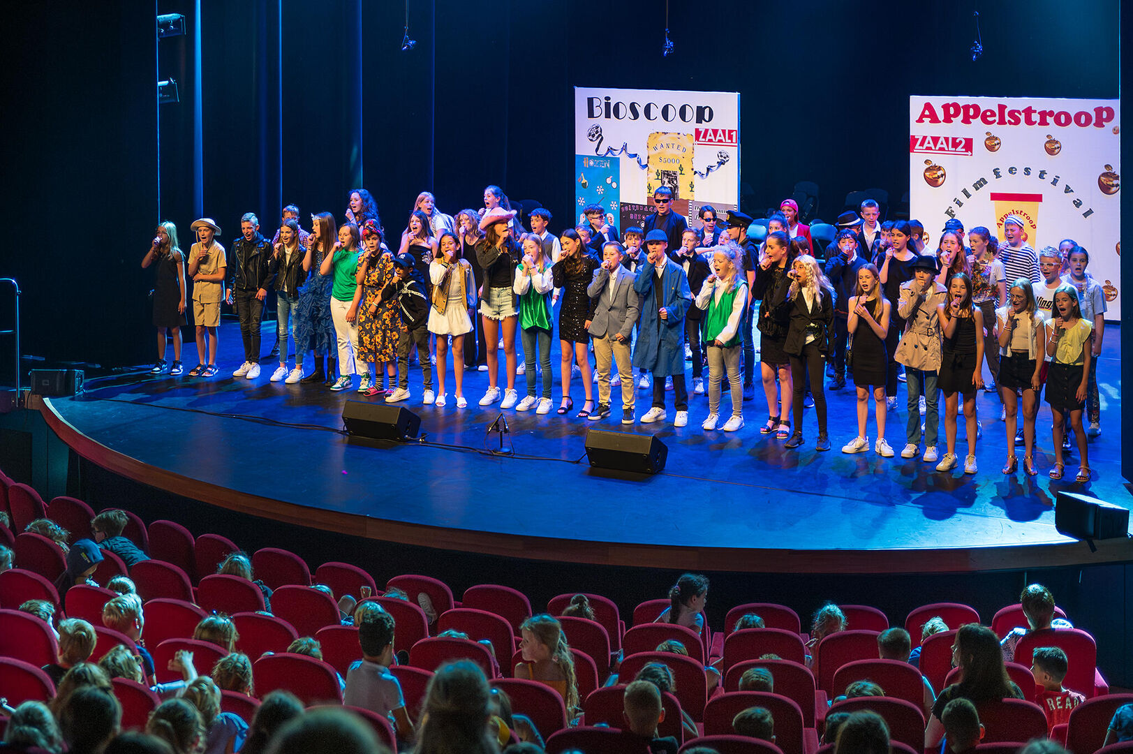 Weerter groep-8 leerlingen stralen in het Munttheater!